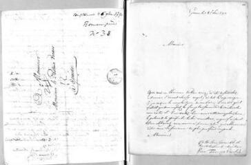 3 vues  - Vauché, Pierre François. Lettre autographe signée à Jacob Vernes. - Genève, 8 décembre 1790 (ouvre la visionneuse)