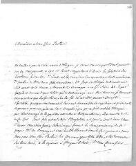 3 vues  - Mandrot, [Samuel Jean Antoine] de (lieutenant baillival). Lettre autographe signée à Jacob Vernes. - Morges, 15 février 1791 (ouvre la visionneuse)