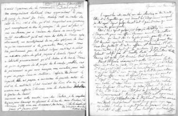 17 vues Prevost [-Cabanis, Jacob François] (procureur général). 5 lettres autographes signées à Jacob Vernes. - 12 janvier 1788 - 29 décembre 1789