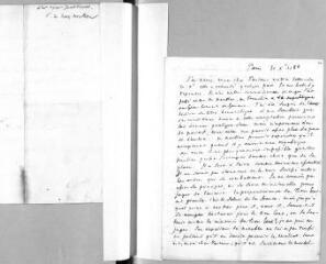9 vues  - Clavière, E[tienne]. 2 lettres autographes dont 1 signée à Jacob Vernes. - Paris, sans lieu, 31 décembre 1788 - 10 avril 1790 (ouvre la visionneuse)