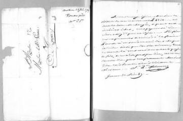 3 vues Salomon, J[ea]n-P[ie]re. Lettre autographe signée à Jacob Vernes. - Genève, 30 juin 1789