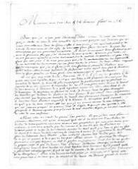 6 vues Encontre, [Pierre] (pasteur). 2 lettres autographes signées à Jacob Vernes. - Sans lieu, 20 décembre 1754 - 2 avril 1755