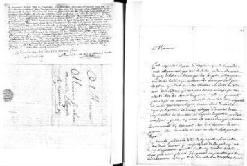 3 vues  - Créon, l\'abbé de. Lettre autographe signée à Jacob Vernes. - Bourg-en-Bresse, 20 août 1755 (ouvre la visionneuse)