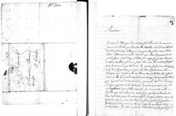 16 vues  - Audibert, D[omini]que, fils. 6 lettres autographes signées à Jacob Vernes fils. - Marseille et sans lieu, 30 août 1756 - 21 novembre 1757 et sans date (avec 1 pièce de vers, f. 147 v) (ouvre la visionneuse)