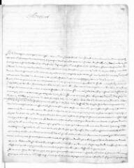 3 vues Bavoux (curé des Rousses ?). Lettre autographe signée à Jacob Vernes. - Aux Rousses [?], 3 février 1766