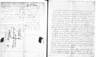 3 vues Fries, b[aronn]e de. Lettre autographe signée à Jacob Vernes. - Vienne (Autriche), 27 avril 1776