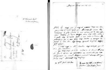 9 vues  - Giovio, comte Jean Baptiste de. 3 lettres autographes signées à Jacob Vernes. - Côme, etc., 8 avril 1777 - 5 septembre 1779 (ouvre la visionneuse)