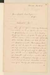 12 vues  - Piderit, Th. (docteur). 3 lettres autographes signées à [Carl Vogt]. - Desmold, mai 1867 - 23 novembre 1885. (Allemand) (ouvre la visionneuse)