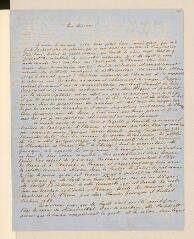 4 vues  - Copie de lettre autographe signée de Carl Vogt à Ph.-H. Huxley. - Genève, 23 mars 1863 (ouvre la visionneuse)