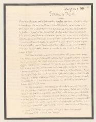 2 vues  - Coulin, Louis Ed[ouard]. Lettre autographe signée à Bernard Bouvier. - Gonarec, 14 décembre 1935 (ouvre la visionneuse)
