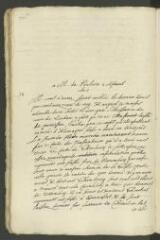 2 vues  - Aubigné, Théodore Agrippa d\'. Lettre \'à M. de Bulion\' [Claude Bullion].- Sans lieu , 2 avril 1625 (ouvre la visionneuse)