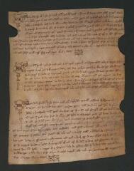 8 vues  - Actes notariés concernant Pierre II de Bieux (ouvre la visionneuse)