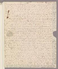 2 vues  - Gualtieri, Albert-Samuel de. Lettre autographe signée à Charles Bonnet. - Sans lieu, 30 avril 1758 (Avec adresse) (ouvre la visionneuse)