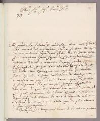 10 vues Fontana, Felice. 2 lettres autographes et non autographes signées à Charles Bonnet. - Florence, 6 avril - 21 juin 1775