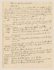 4 vues  - Nodier, Charles. Lettre autographe signée à Cherbuliez.- Bonneville, 14 août 1825 (ouvre la visionneuse)