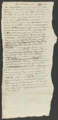 4 vues  - Cramer, Gabriel. Minutes de 3 lettres à [Bernard] de Fontenelle. - Sans lieu, 10 janvier 1744 - août 1748 (ouvre la visionneuse)