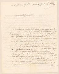 4 vues  - Raybaud, Max. (lieutenant-colonel). Lettre autographe signée à Jean-Gabriel Eynard.- Paris, 30 avril 1828 (ouvre la visionneuse)