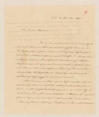 8 vues  - Fornésy, Henri (fils). 2 lettres autographes signées à Jean-Gabriel Eynard.- Orbe, 28 mai - 25 juin 1828 (ouvre la visionneuse)