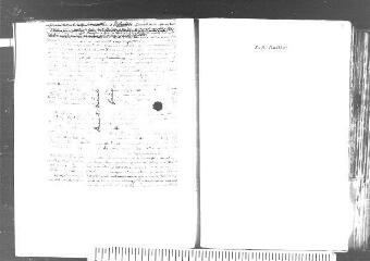 3 vues  - Malthus, Thomas Robert. Lettre autographe signée à Etienne Dumont. - Londres, 10 octobre 1815 (en anglais) (ouvre la visionneuse)