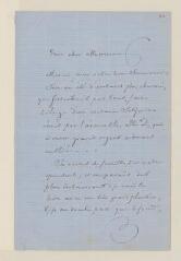 2 vues  - Mirabaud, J[acque]s [(1784-1864)]. 1 l.a.s. à [Henry Dunant]. - Genève, 4 décembre 1862 (ouvre la visionneuse)
