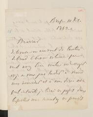 4 vues  - Boissier, E[dmond, botaniste]. 1 l.a.s. à [Henry Dunant]. - Rivage, 10 décembre 1862 (ouvre la visionneuse)