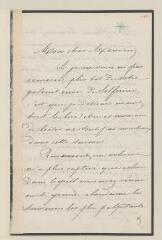 4 vues  - Reverdin, Jacques. L.a.s. à Henry Dunant. - S.l., 17 décembre 1862 (ouvre la visionneuse)