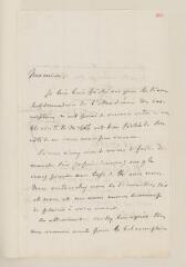 2 vues  - Garcin de Tassy, [Joseph], [de l\'Acad. des Inser. et B.-L.]. 1 l.a.s. à [Henry Dunant]. - Paris, 26 décembre 1862 (ouvre la visionneuse)