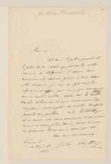 2 vues  - Revilliod, Gustave. 1 l.a.s. à Henry Dunant. - Varembé, 18 novembre 1862 (ouvre la visionneuse)