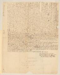 31 vues  - Minutes de 6 lettres de J.-Chr. Fatio à Jacques Herman, 1704-1707. 1 l. à Butterfield, 1689. Et 3 lettres à Jean I. Bernoulli, 1706-1709. (ouvre la visionneuse)