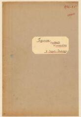 146 vues  - Jaques-Dalcroze, Emile. \'Figurines, portraits et caractères. 32 Petites pièces pour piano. - 1934-1935\' (ouvre la visionneuse)