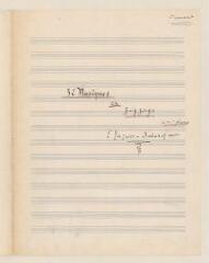 60 vues  - Jaques-Dalcroze, Emile. \'32 Musiques en zigzags pour piano\' (ouvre la visionneuse)