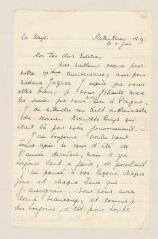 2 vues  - Baumans-Makkink, Appia. Lettre autographe signée à Emile Jaques-Dalcroze. - La Haye, 5 juin [1936?] (ouvre la visionneuse)