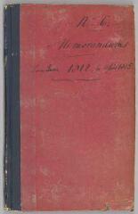 144 vues  - Journal d\'Alexandre Marcet, \'Memorandums, from June 1812 to April 1815, no 6\' (ouvre la visionneuse)