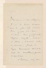 4 vues  - Halévy, Ludovic. Lettre autographe signée à Mathias Morhardt. - [Paris], 15 novembre 1905 (ouvre la visionneuse)