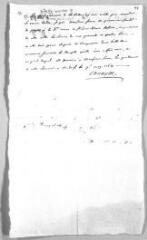 2 vues  - Quittance signée [David] Lavaysse. - Toulouse, 9 mai 1764 (avec endossement d\'Anne Rose Calas) (ouvre la visionneuse)