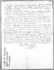 1 vue  - \'Notte des demandes faite consernan mes papiers\' par [Anne Rose Calas]. - Paris, 17 mars 1765 (ouvre la visionneuse)