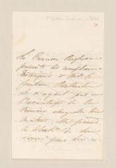 4 vues  - Borghese, Princesse Guindelina. Lettre autographe signée à la comtesse Boutourline. - Palais Borghese, 15 février 1840 (ouvre la visionneuse)