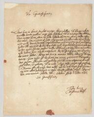 2 vues  - Wolff, baron Johann Christian von. Lettre autographe signée à Voltaire.- Halle, 7 décembre 1743 (ouvre la visionneuse)