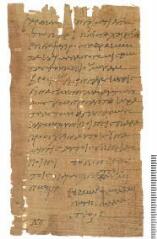 1 vue  - lettre privée de Sarapammon à Nepotianus (ouvre la visionneuse)