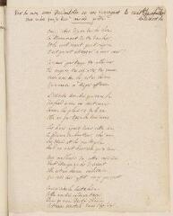 6 vues  - Candolle, Augustin-Pyramus de (1778 - 1841). 2 lettres et poème autographes non signés à Jean Picot. - Champagne et sans lieu, [1795] - 21 février 1796 (ouvre la visionneuse)
