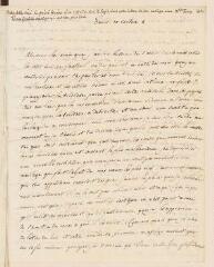 8 vues  - Candolle, Augustin-Pyramus de (1778 - 1841). 3 lettres autographes non signées à Jean Picot. - Paris, 1800 - 1801. (Avec adresses) (ouvre la visionneuse)