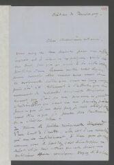 4 vues  - Bovy-Lysberg, Charles. Lettre autographe signée à Philippe Plan.- Dardagny, juin 1854. (ouvre la visionneuse)