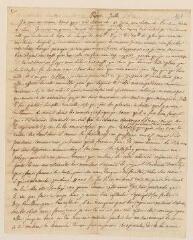 6 vues  - Prevost, Pierre. 2 fragments de lettres.- Roos., juillet 1774 et sans date (ouvre la visionneuse)