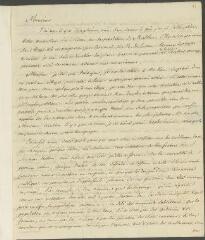 12 vues  - Say, Jean-Baptiste. 3 lettres autographes signées à Pierre Prevost.- Auchy, près Hesdin (Pas de Calais), Paris, 13 mars 1810 - 24 août 1814 (avec adresse) (ouvre la visionneuse)