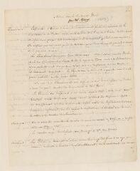 4 vues  - \'Notice sur le canton de Glaris\'. Texte autographe de Heer [?], 1819 [?] (ouvre la visionneuse)