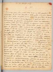 4 vues  - Rousseau, Jean-Jacques. Lettre autographe non signée à François Coindet.- 13 août 1767. (ouvre la visionneuse)