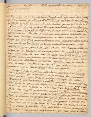 4 vues  - Rousseau, Jean-Jacques. Lettre autographe non signée à François Coindet.- 6 septembre 1767. (ouvre la visionneuse)