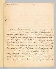 4 vues  - Rousseau, Jean-Jacques. Lettre autographe signée à Ami Lullin.- 10 décembre 1754. (ouvre la visionneuse)