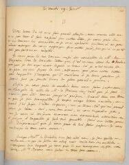 4 vues  - Rousseau, Jean-Jacques. Lettre autographe non signée à François Coindet.- 19 janvier 1768. (ouvre la visionneuse)