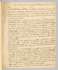 2 vues  - Lullin, Ami. Copies autographe de deux lettres à Jean-Jacques Rousseau.- 20 et 23 décembre 1754. (ouvre la visionneuse)